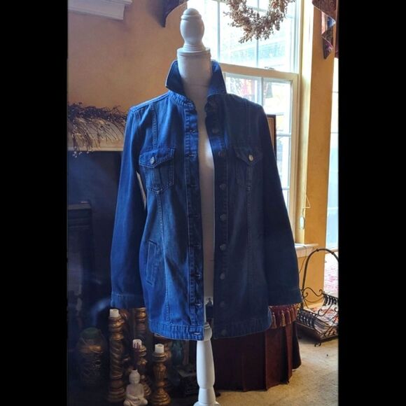 NOT AVAILABLE 🥵 JOSEPH RIBCOFF DENIM JACKET - Picture 1 of 7